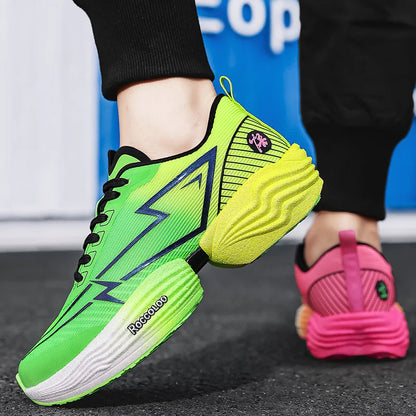 Športni čevlji za pare, profesionalni maratonski, udobni za tek, z blaženjem udarcev, trening čevlji z visokim odbojem, protizdrsni tekaški čevlji