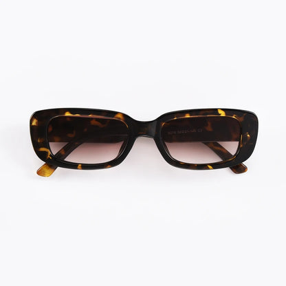Gafas de sol cuadradas para hombre, rectangulares, de marca, de diseño, pequeñas, para hombre, estilo retro, con lentes negras, para conducir y pescar, Oculos UV400