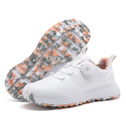 Hot Sale Waterproof Golf Shoes Unisex Outdoor Non-Slip Golf Sneakers Men Luxury Comfortable Golfer Footwear Women Walking Shoes