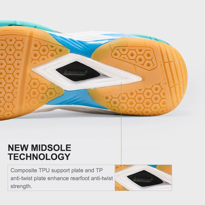 Kawasaki Shoe Men's Sneakers K1B50-C32023&C32011 Anti Twist Technology Professional Table Tennis Badminton Shoes Man Trainers