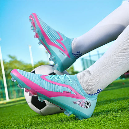 Men Football Boots Society Professional Original Resistant Casual Male Ultralight Outdoor Soccer Shoes Non Slip Football Shoes