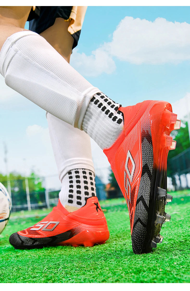 Men New Football Boots Grass Professional Original Resistant Casual Male Soccer Shoes Top Quality  Ultralight Football Shoes