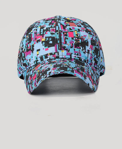 Sommar-graffiti-lysande basebollkeps, unisex, utomhus-solskyddskeps, modekeps, sportkeps, avslappnad keps med duckbill-form