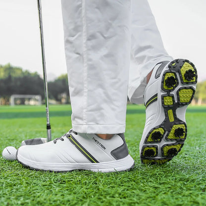Waterproof Men's Golf Shoes Professional Lightweight Golfer Footwear Outdoor Golfing Sport Trainers Athletic Sneakers Brand