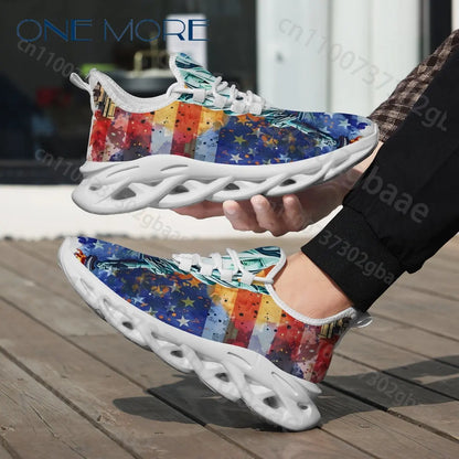 American 250 Independence Day Boys Girls Casual Shoes Personalized Exclusive American Flag Cool Kids Sport Shoes Design in Stock
