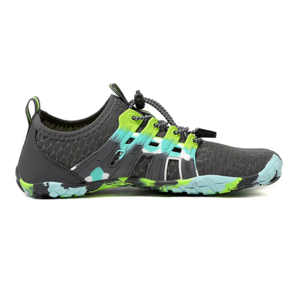 Men Women Water shoes Upstream Wading Swimming Barefoot Five Fingers Aqua Shoes Colorful Beach Seaside Light Unisex Sneakers New