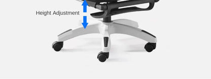 Ergonomic Reclining Seat, Comfortable Office Chair, Household Computer Chair, Student Dormitory, Gaming Chair with Footrest