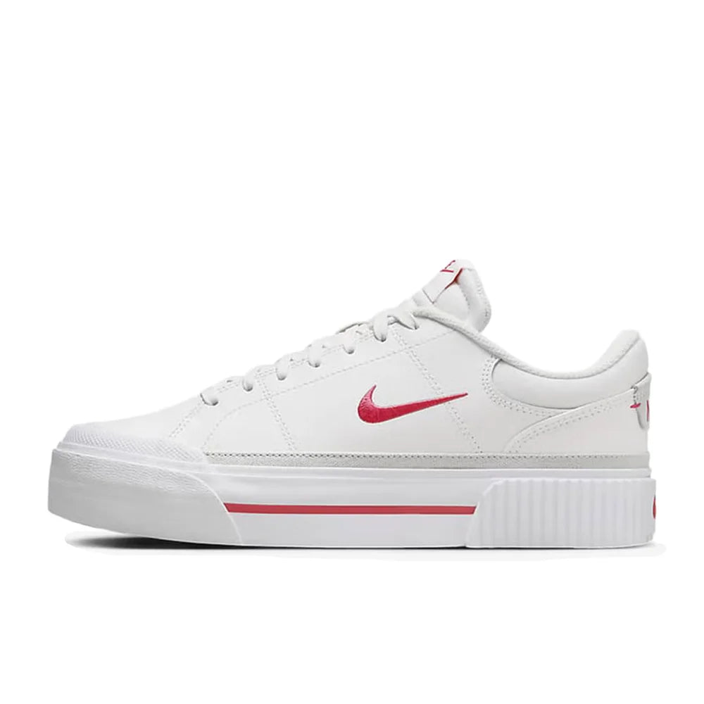 Nike Court Legacy Lit Leather Comfort Slip-Resistant Cushioned Durable Low-Top Tennis Shoes FD0355-133