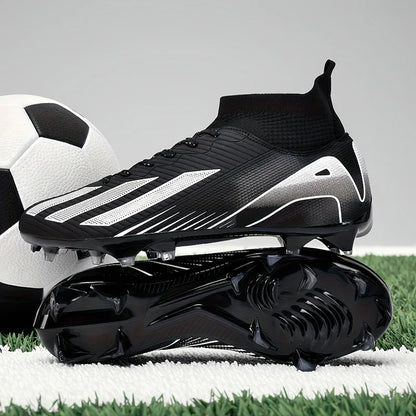 New Men Soccer Shoes Adult Non-Slip Football Boots Cleats Boys Ultralight Sport Sport Outdoor Comfortable Training Match Grass