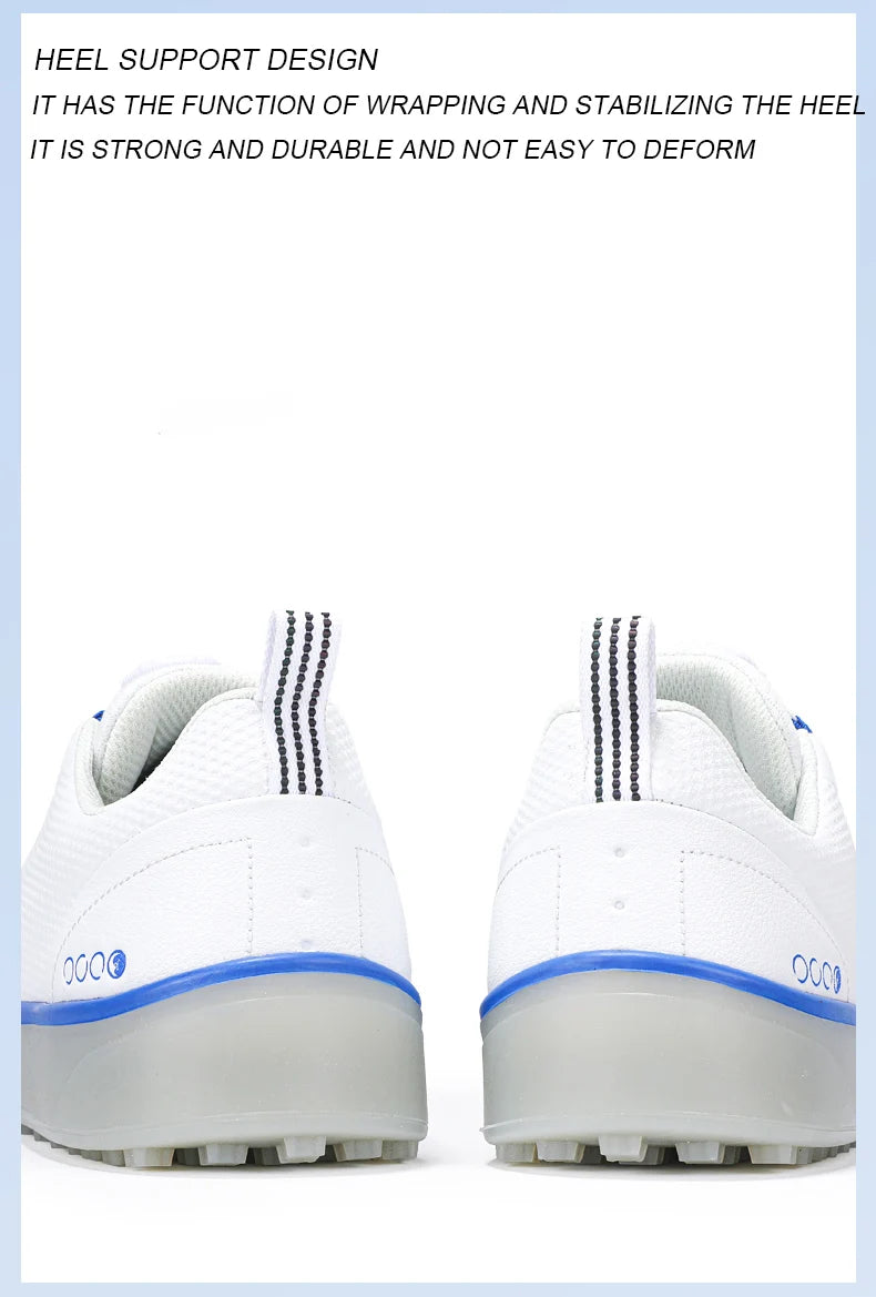 Golf Shoes Men Big Size To 47# Rotating buckle Professional Non Slip Spikeless Outdoor Beginner Training Golf Sneakers Unisex