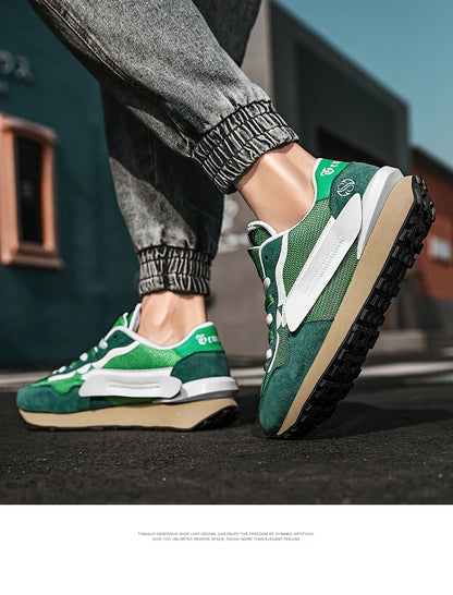 Men's Casual Cricket Shoes Fashion Sneakers Forrest Gump Shoes Walking Shoes Tennis Sports Road Running Shoes