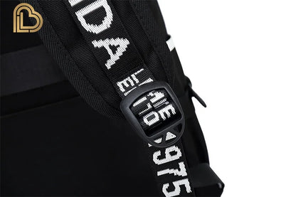 Mochila Red Jade F-Fortnited Battle Royale com carregamento USB, figuras anime e compartimento para material escolar para estudantes