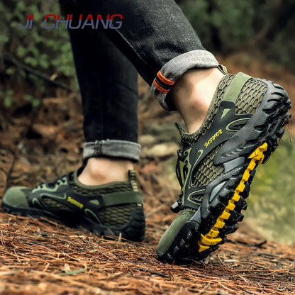 39-50 Water Shoes Men Quick Drying Swim Beach Aqua Shoes for Water Sport Diving Hiking Sailing Travel Sneakers  mountaineering