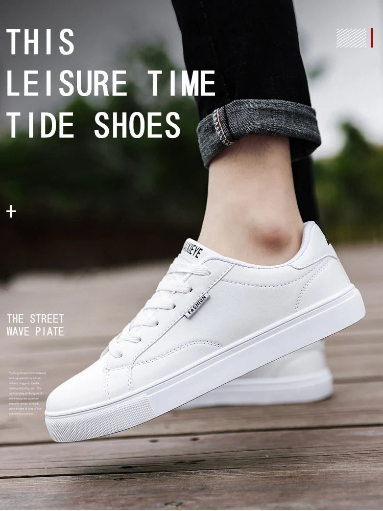 Scarpe da skateboard casual da uomo, scarpe bianche, scarpe da tempo libero per attività all'aperto, sneakers, scarpe da passeggio traspiranti, scarpe basse, Chaussure Homme 39-48