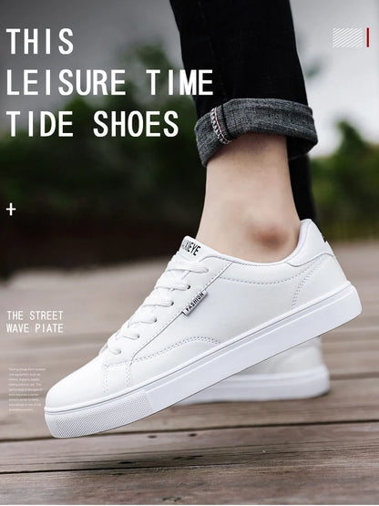 Scarpe da skateboard casual da uomo, scarpe bianche, scarpe da tempo libero per attività all'aperto, sneakers, scarpe da passeggio traspiranti, scarpe basse, Chaussure Homme 39-48
