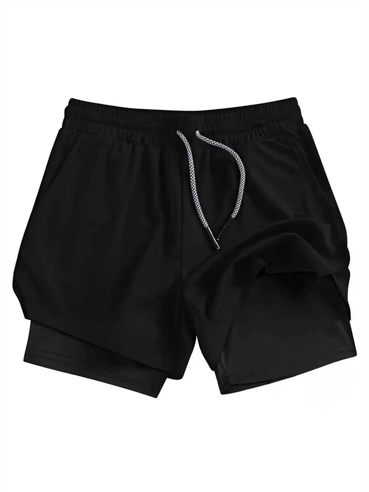 Dragon Ball Goku Unisex Harajuku Anime Printed 2026 Summer New Product Loose Sports Breathable Quick Drying Double Layer Shorts, produit gaming premium Fraquane