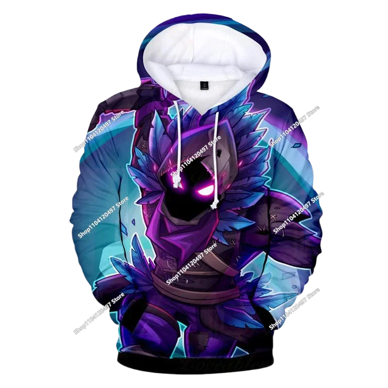 Fortnite Fighting Game 3D Print Hoodies Streetwear Children's Oversized Casual Sweatshirts Hoodie Man Coat Clothes