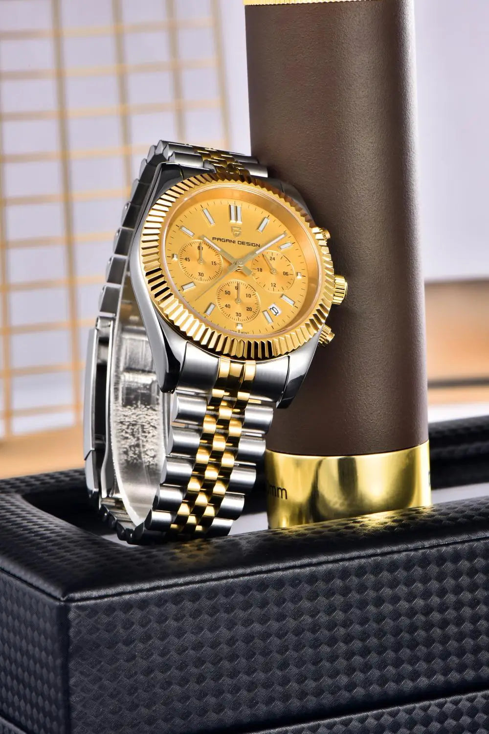 PAGANI DESIGN 2025 New VD53 luxury men quartz watch 40MM stainless steel sapphire waterproof 50m luminous C3 relojes para hombre