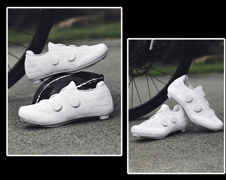 Professional Men Cycling MTB Shoes Route Cleats Speed Road Bike Sneaker Racing Women Flat Bicycle Mountain Spd Biking Footwear