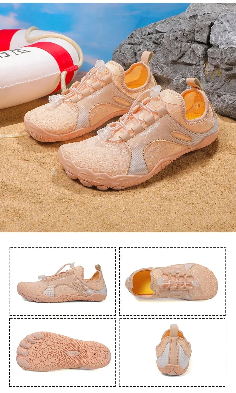 Aqua Shoes Water Shoes Upstream Wading Barefoot Beach Shoes Adults Gym Outdoor Training Footwear Unisex Quick-Drying Breathable