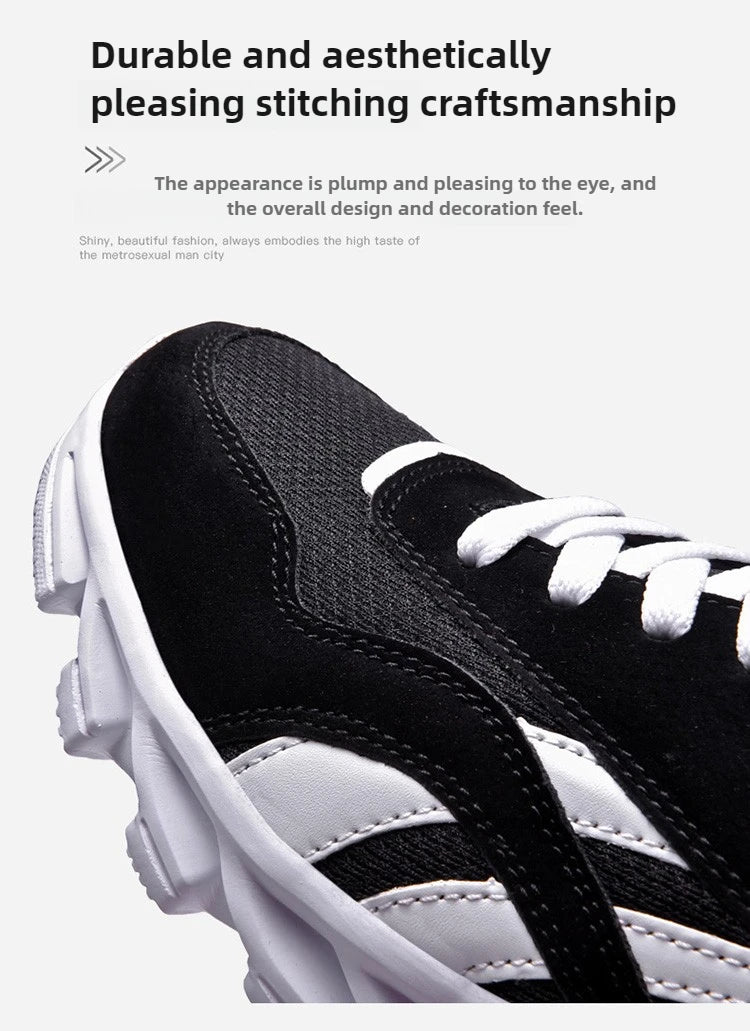 New Men's and Women's Running Shoes Breathable Casual Sneakers Anti-slip Vibration Comfortable Outdoor Sprots Walking Shoes36-48