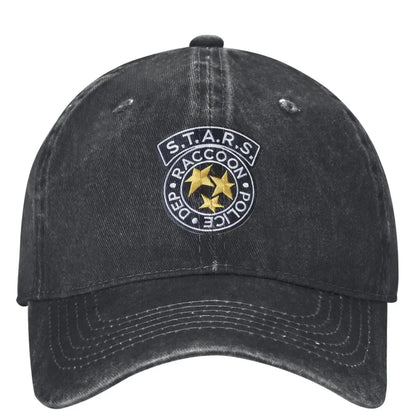 Stars Logo Baseball Cap Residents Evils Game Unisex Teens Design Hip Hop Hats Summer y2k Retro Hiking Fishing Baseball Caps