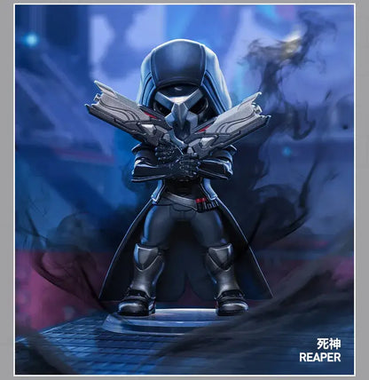 POP MART Overwatch Play of the Game Series Original-Blind-Box Überraschungs-Mystery-Box Niedliche Anime-Actionfiguren Ornamente Figuren