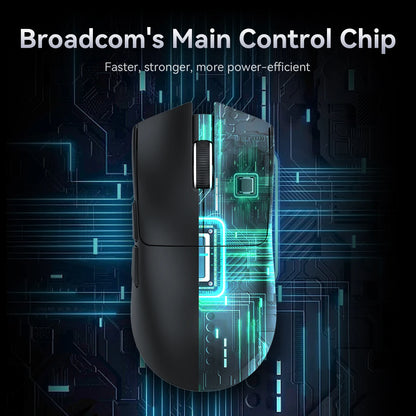 Attack Shark R1/X11 Tri-Mode Wireless Gaming Mouse, 18,000 DPI PAW3311 Bluetooth, 2.4GHz & Wired Lightweight Programmable Gaming Mouse for PC & Laptop