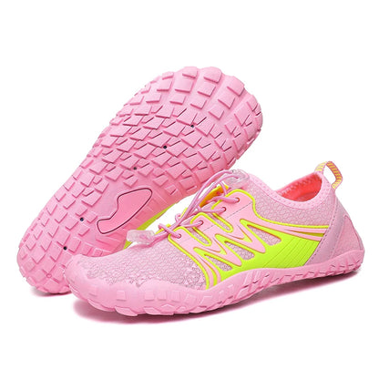 Men's Trail Running Shoes, Lightweight Athletic Zero Drop Barefoot Shoes Non Slip Outdoor Walking Minimalist Shoes for Women