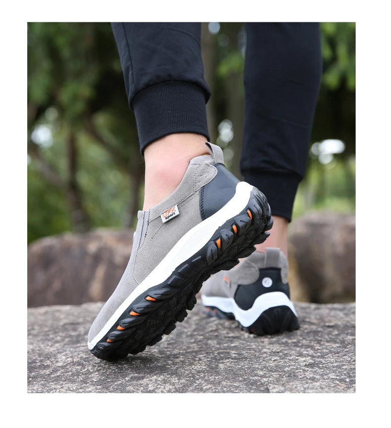 New Outdoor Hiking Camping Light Running Jogging Casual Sports Men's Shoes Non-slip Loafers Hiking Shoes Large Size 38-50