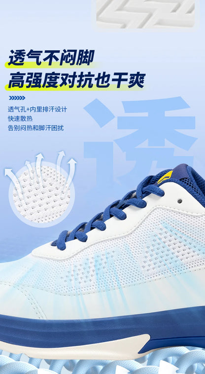 FitVille Pofessional Tennis Shoes for Mens  Soprt Shoes Training Sneakers Anti-Slip Sweat Absorbent Swollen Feet Arch Support