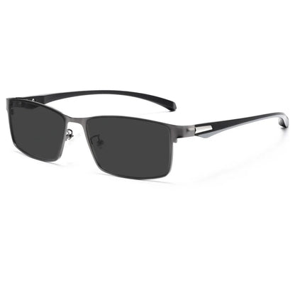 LOERHUNAR Brand Design for Men's Retro Business Myopia Sunglasses with Diopter 0 -0.75 -1.0  -1.5 -1.75 -2.0 -2.5 -3.0 to -6.0