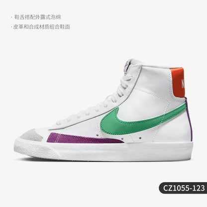 Ténis leves Nike Blazer Mid '77 para mulher, genuínos e oficiais, CZ1055-123
