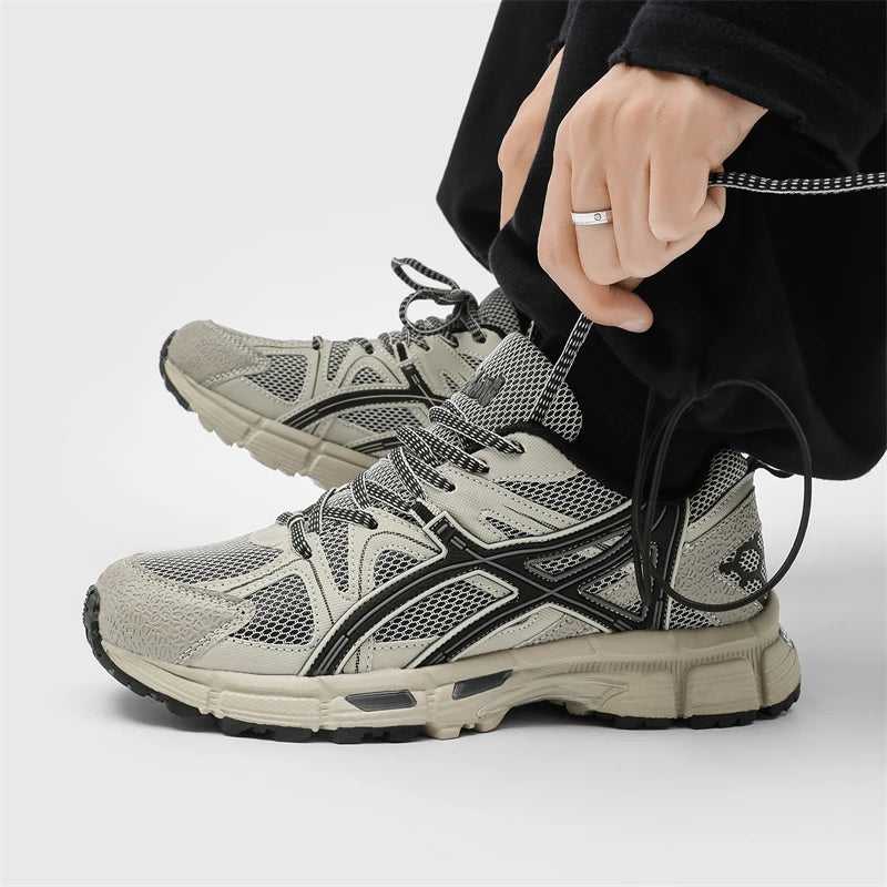 Męskie buty codzienne, outdoorowe, oddychające, do biegania, modne, do spacerów, rekreacyjne, sznurowane, do joggingu, mokasyny, markowe trampki Blade, wygodne