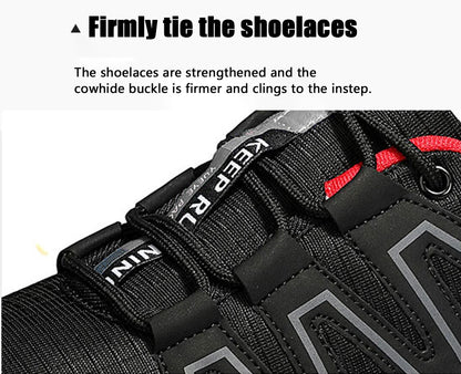Hiking Shoes Men's Outdoor Rubber-Soled Non-Slip Tactical Training Shoes Lightweight Comfortable Hiking Travel Sports Shoes Men