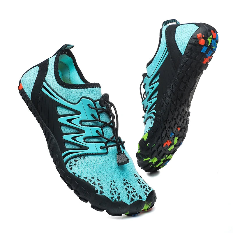 Men's Trail Running Shoes, Lightweight Athletic Zero Drop Barefoot Shoes Non Slip Outdoor Walking Minimalist Shoes for Women