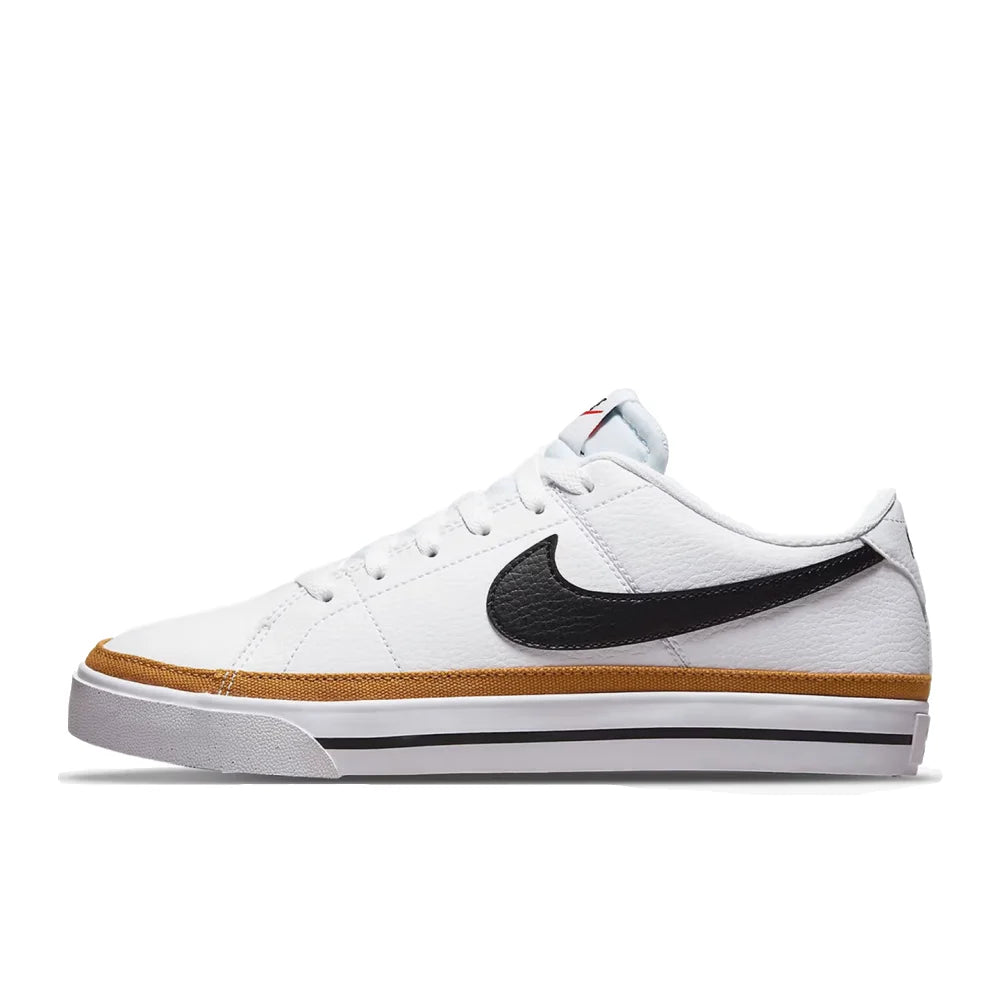 Nike Court Legacy Sneakers Classic Comfort, Cushioning, Slip-Resistant, Durable Casual Everyday Wear DH3162-101