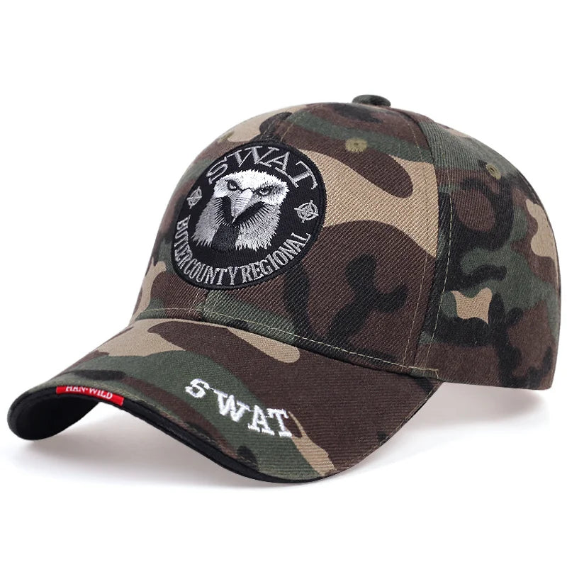 Army Cap Male Embroidered Eagle Black Baseball Caps Men Gorras Para Hombre Women Snapback Bone Masculino Tactical Cap