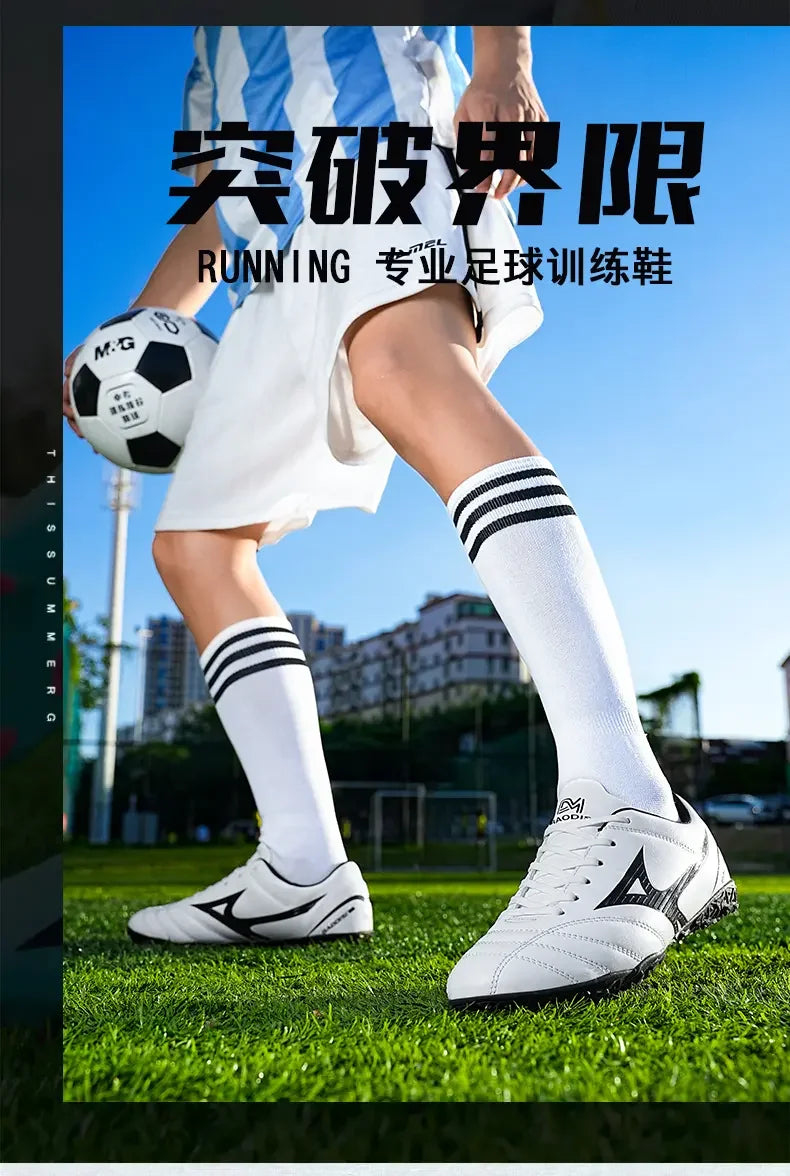 New Arrival Main Push  Soccer Cleats Long Broken Studs Outdoor Sports Football Shoes