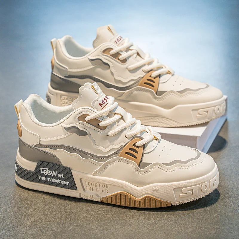 Men's sports and casual shoes, skateboarding shoes, men's street shoes, fashionable casual shoes, unisex suitable for all season