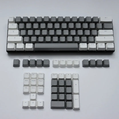 106 Keys Grey Red Keycaps PBT Specials Keycap Backlit Two-Color Key Caps For MX Switch 61/87/104 Mechanical Keyboard