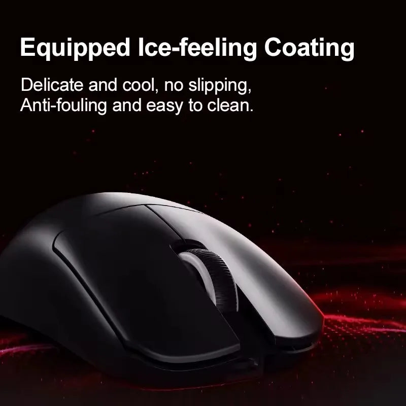 Rato Gaming Sem Fios ATK BlazingSky F1 Extreme PAW3950 Ultra Dual-Mode 8000Hz, 35g, Leve, para E-sports FPS