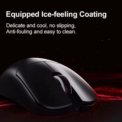 Rato Gaming Sem Fios ATK BlazingSky F1 Extreme PAW3950 Ultra Dual-Mode 8000Hz, 35g, Leve, para E-sports FPS