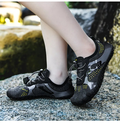 Buty do pływania dla dzieci, szybkoschnące buty plażowe, buty wodne dla chłopców i dziewczynek, buty sportowe do chodzenia boso, trampki do brodzenia, sandały dla dzieci do nurkowania, wędkowania i surfowania