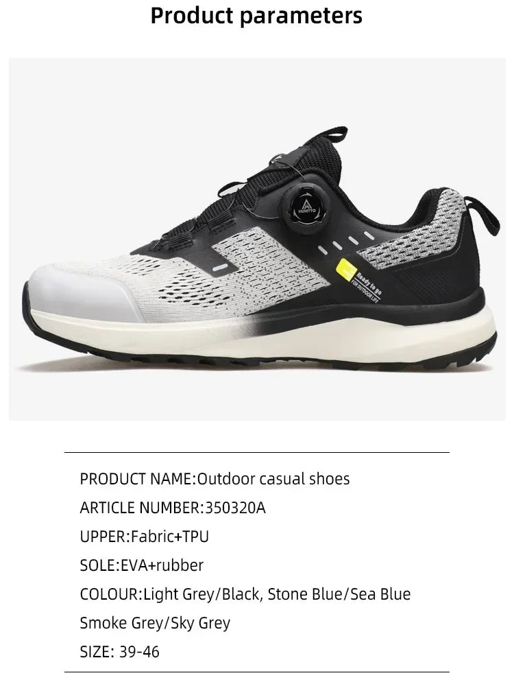 HUMTTO Breathable Trail Running Shoes for Men Black Men's Sports Shoes Cushioning Sneakers Man Luxury Designer Casual Trainers
