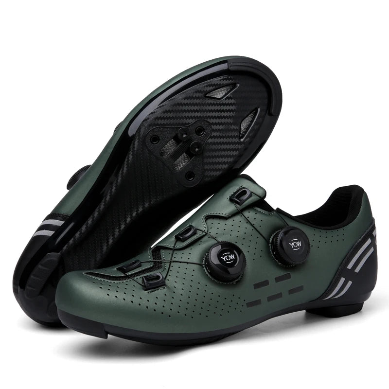 High-Quality Cycling Shoes Men's SPD Self-Locking Racing Bicycle Sports Shoes Women's MTB Mountain Non-Slip Cycling Shoes 36-47