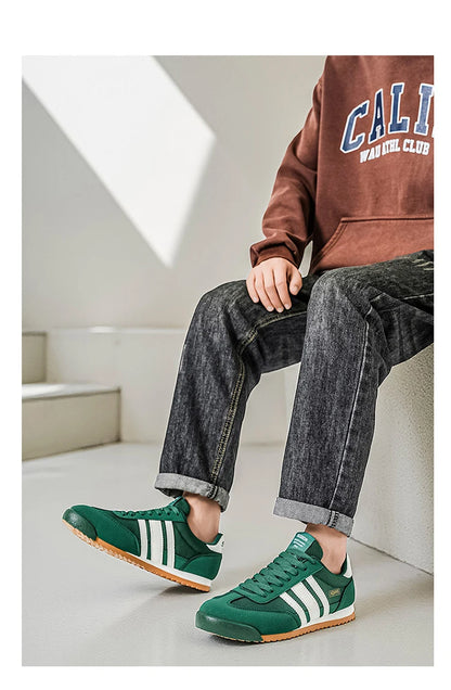 Men's Lightweight Forrest Gump Shoes, Mesh Breathable Sports Shoes, Non-Slip and Wear-Resistant Casual Shoes, Rubber Non-Slip Outsole, Stable and Non-Slip When Walking, Comfortable for Long Wear