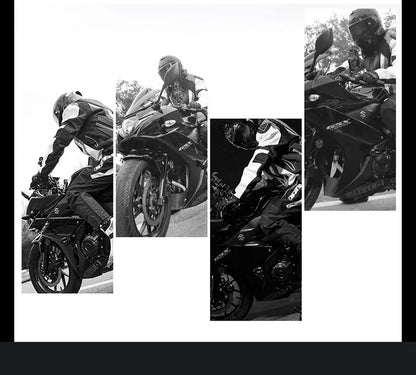 Casual Leather Motorcycle Riding Boots for Men Off-Road Motocross Shoes Breathable Wear Resistant