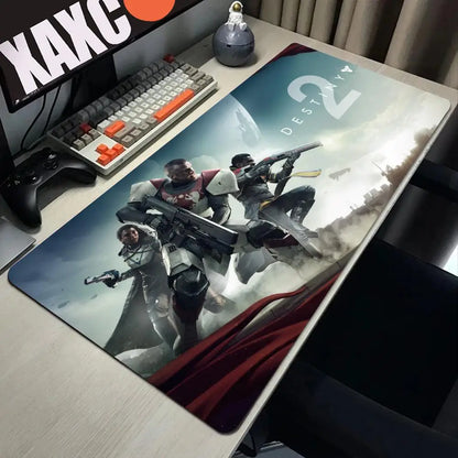 Destiny 2 Mouse Pad Cartoon Lockedge Large Gaming Pad Computer Gamer Keyboard Mouse Mat Desk Mousepad for PC Desk Pad
