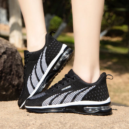 New Summer Rebound Womens Sports Shoes Lightweight Shock-absorbing Running Shoes Marathons Foot Protection Balance Walking Shoes